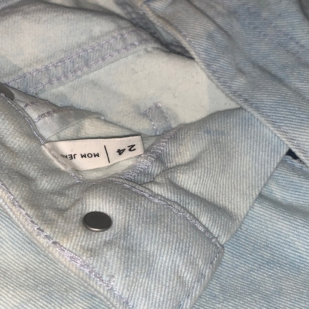 Pacsun mom jeans light blue wash